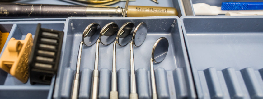 Espejo dental - flúor adultos higiene bucal