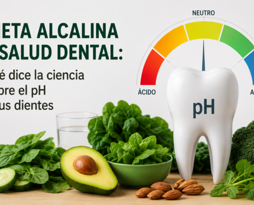Dieta alcalina y salud dental: qué dice la ciencia sobre el pH y tus dientes