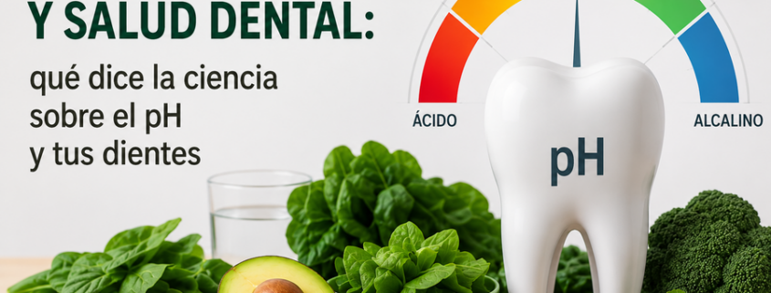 Dieta alcalina y salud dental: qué dice la ciencia sobre el pH y tus dientes
